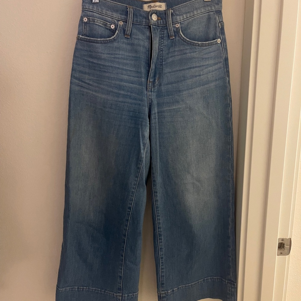 Madewell Wide Leg Pants Size 25